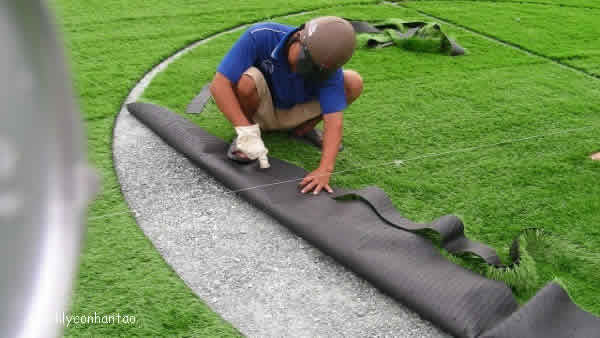 Quy trình thay mới cỏ nhân tạo cho sân bóng