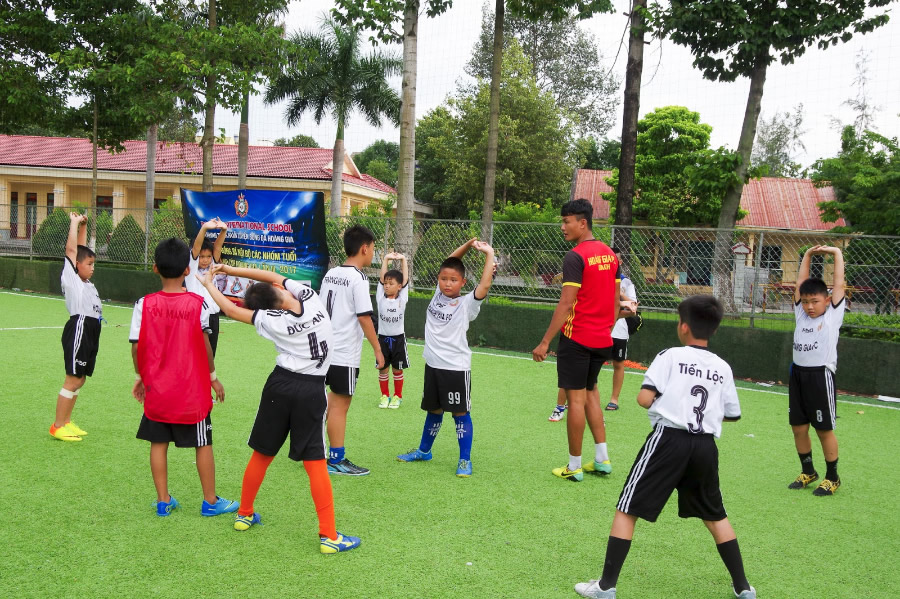 Đào tạo dạy học chơi bóng đá tại Vinh Nghệ An
