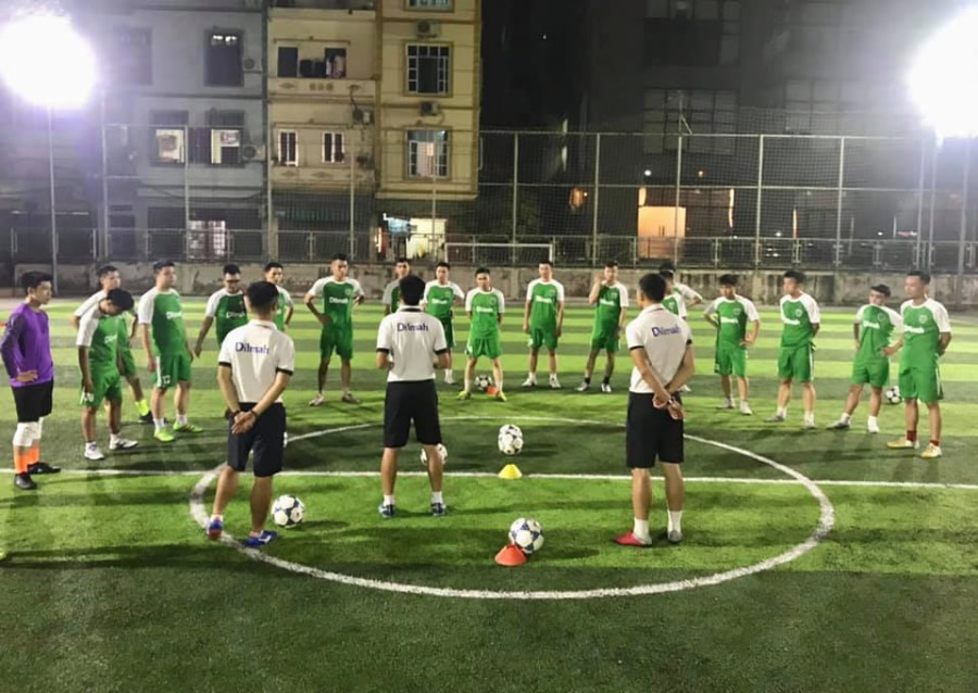 Đào tạo dạy học chơi bóng đá tại Vinh Nghệ An