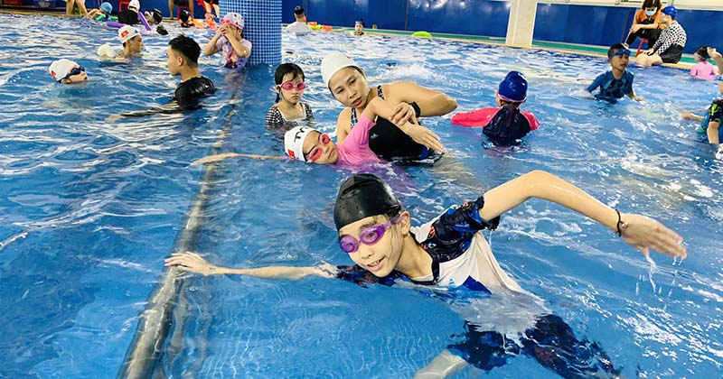 Đào tạo dạy học bơi tại Vinh Nghệ An